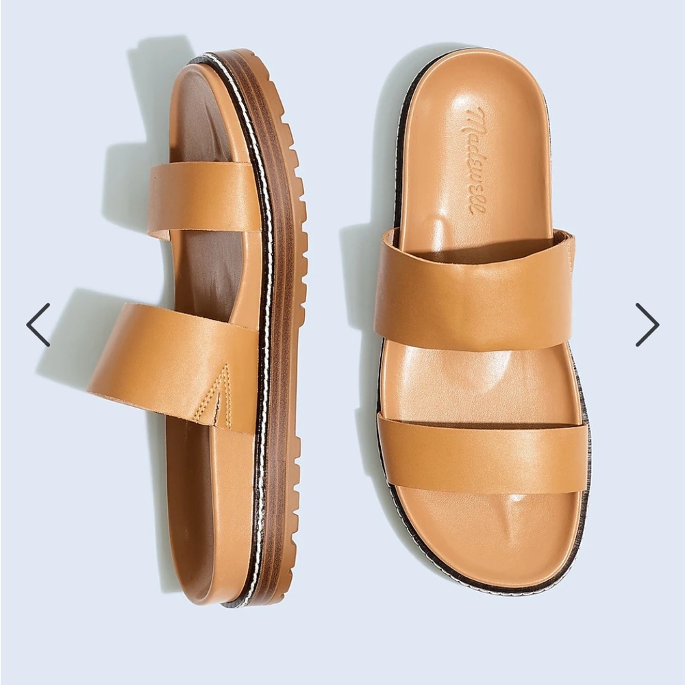 Madewell The Charley Double-Strap
-Desert Camel